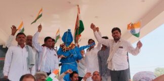 अमर शहीद हेतराम गोदारा की प्रतिमा स्थापना का लाइव वीडियो और फोटो देखे