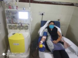 सामाजिक कार्यकर्ता शारदा विश्नोई ने कोरोना काल मे प्लाज्मा डोनेट कर जनता को दिया संदेश