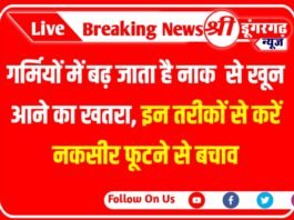 गर्मियों में बढ़ जाता है नाक से खून आने का खतरा, इन तरीकों से करें नकसीर फूटने से बचाव