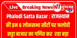 Phalodi Satta Bazar : राजस्थान की इन 6 लोकसभा सीटों पर फलोदी सट्टा बाजार का गणित कर रहा बड़ा उलटफेर!