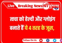 Juices For Skin : त्वचा को हेल्दी और ग्लोइंग बनाते हैं ये 4 तरह के जूस,